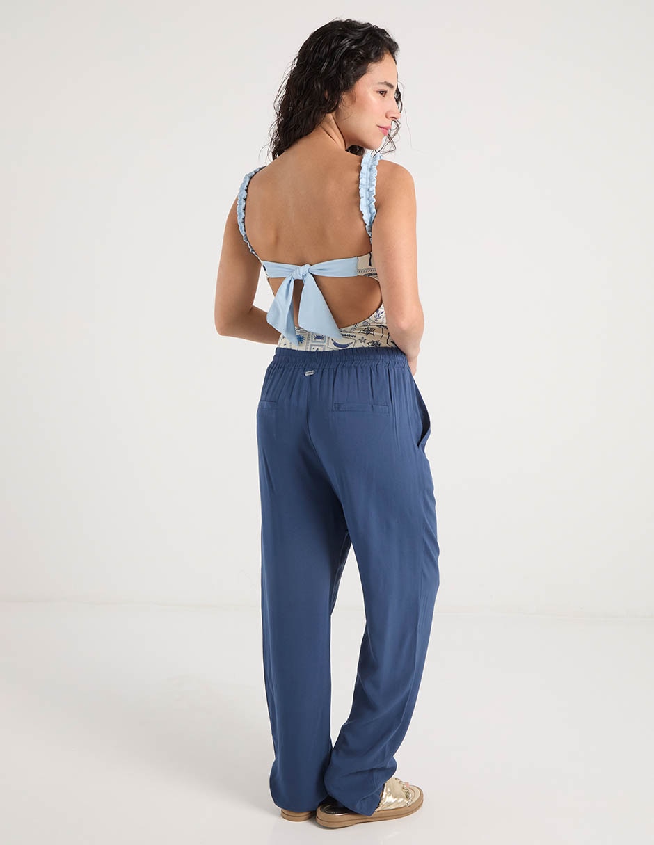 Pantalón relaxed straight para mujer 6