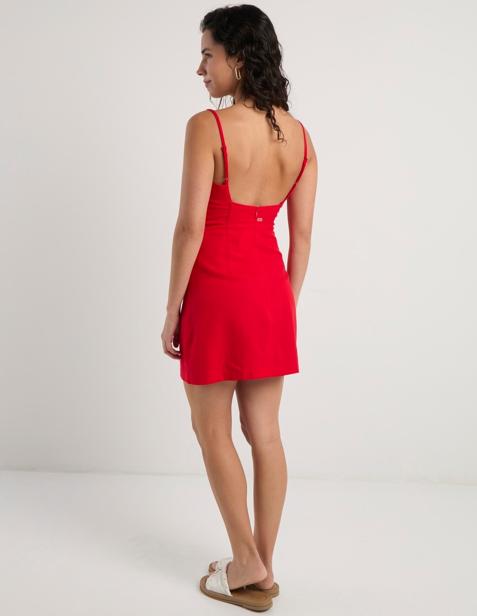 Vestido corto playa para mujer 6