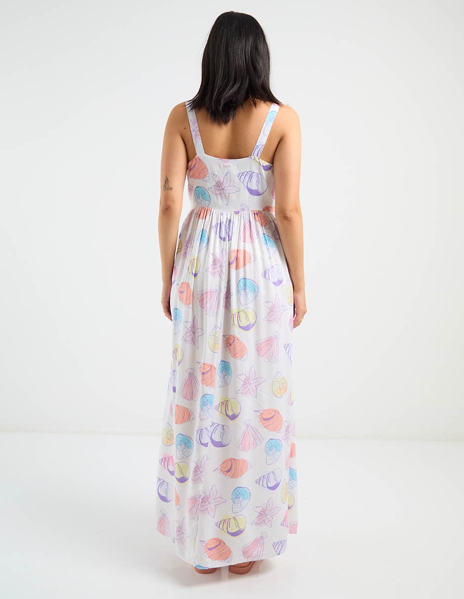Vestido largo playa para mujer 6