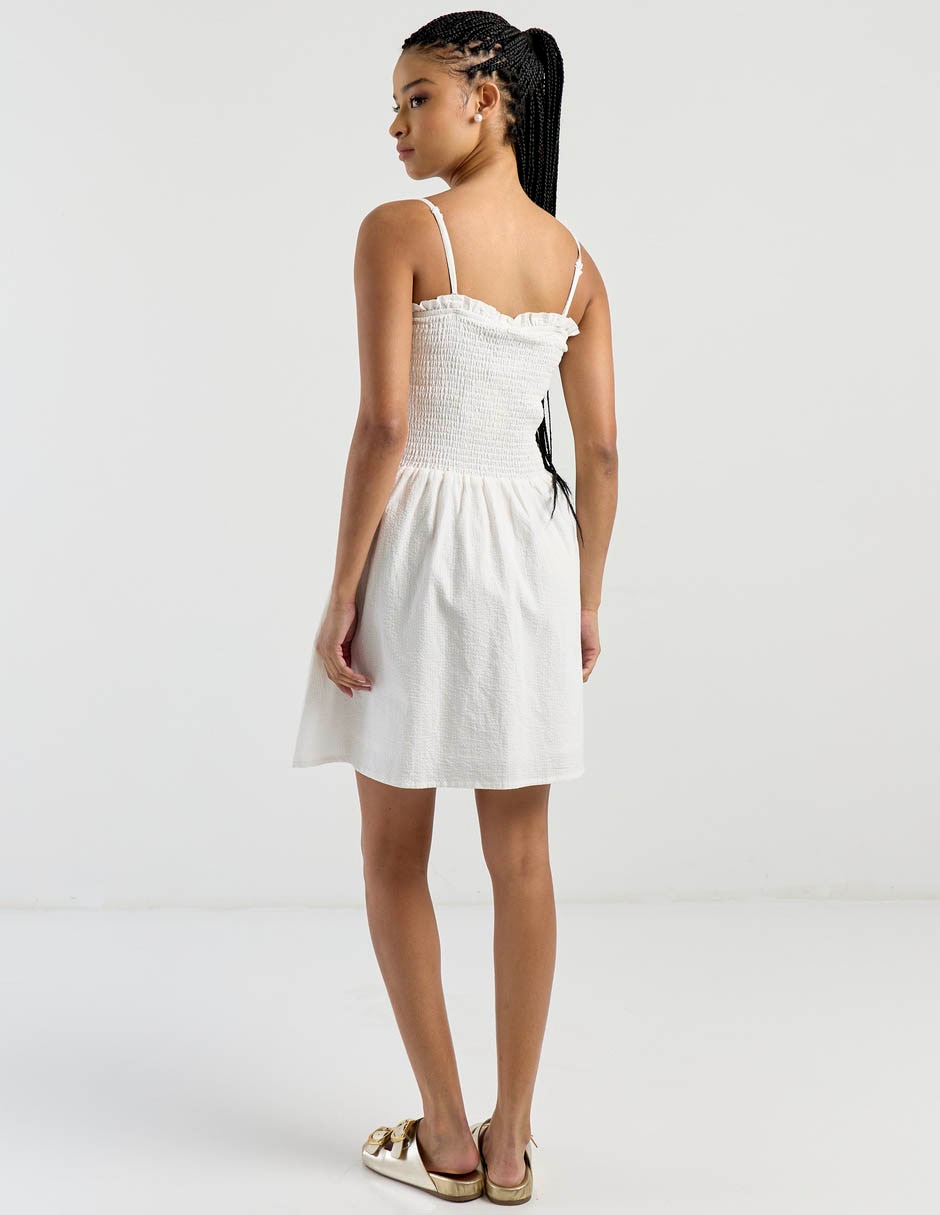 Vestido corto playa para mujer 6