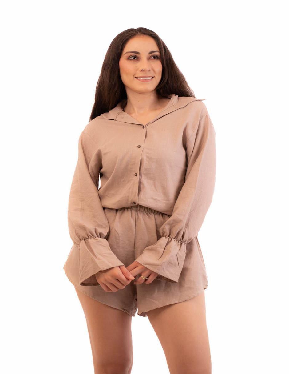 Salida de playa conjunto con amarre para mujer