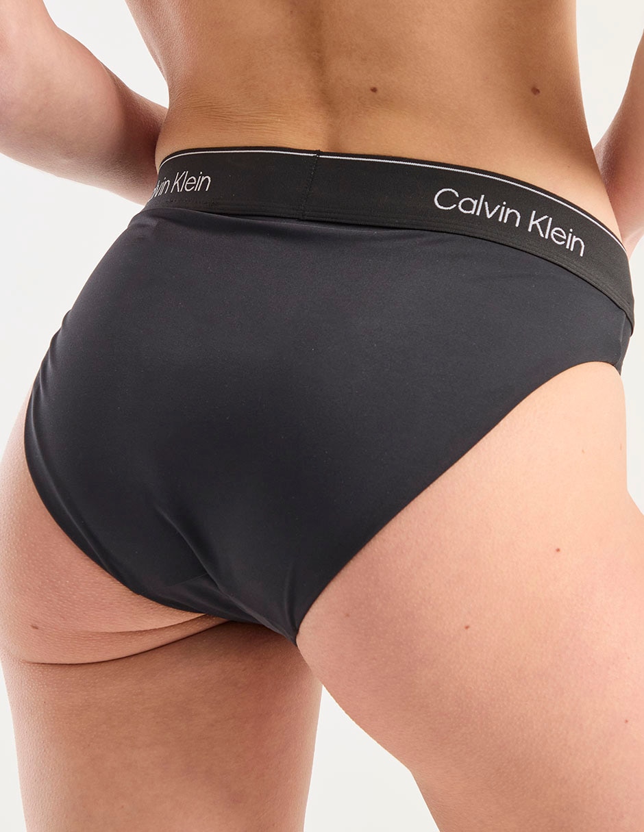 Bikini estampado logo a la cintura para mujer 3