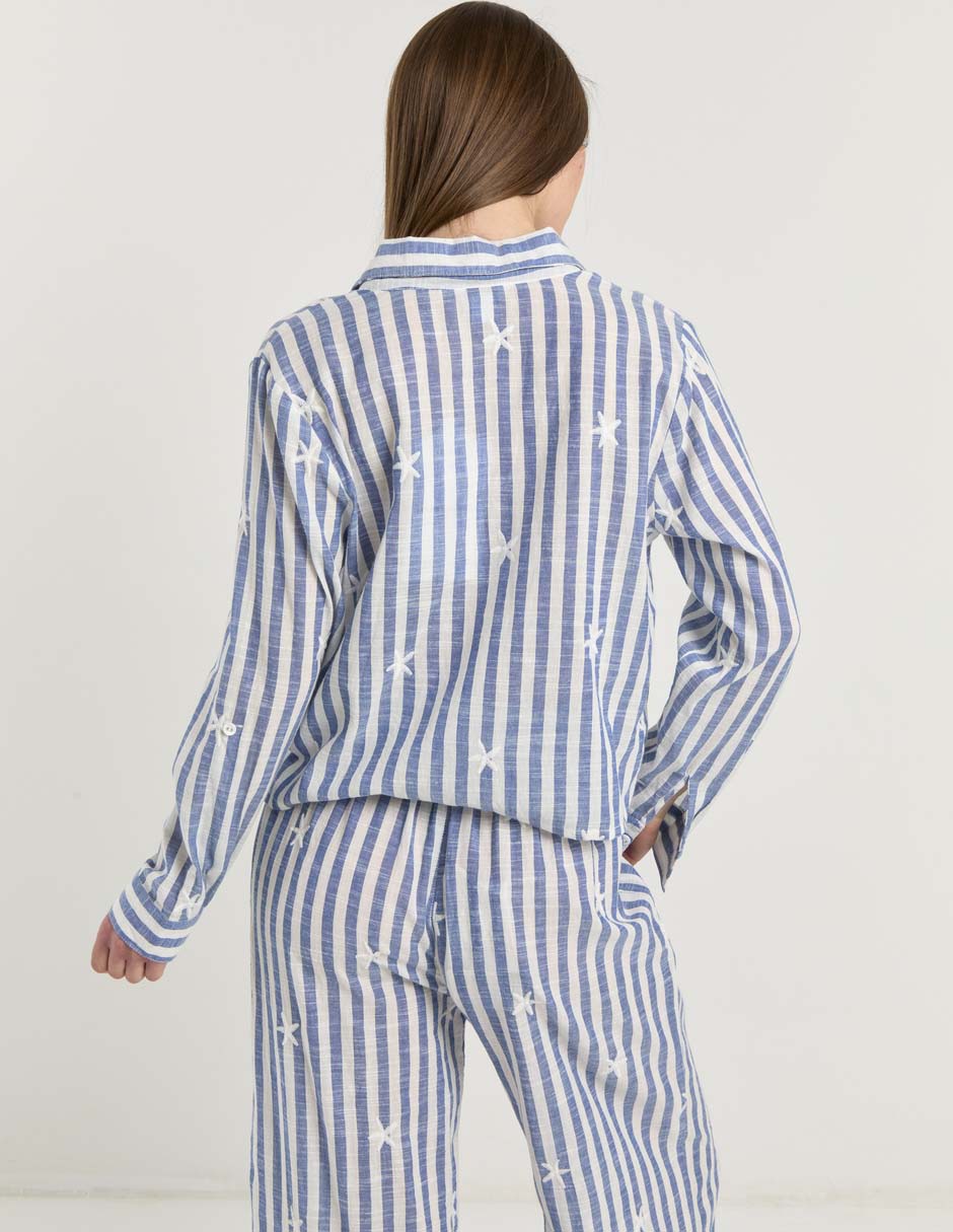 Blusa manga larga para mujer 6