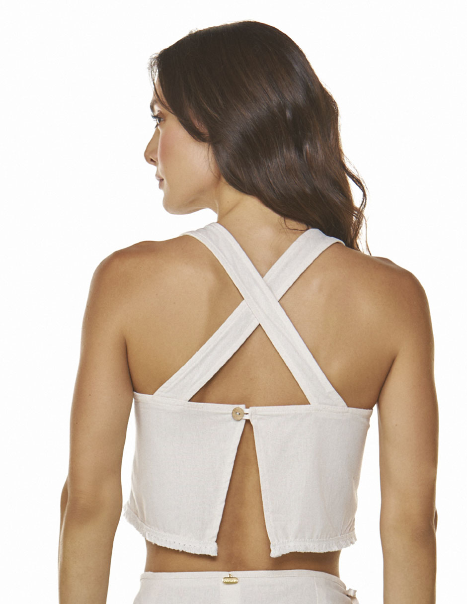 Top escote cuadrado tirante ancho 2