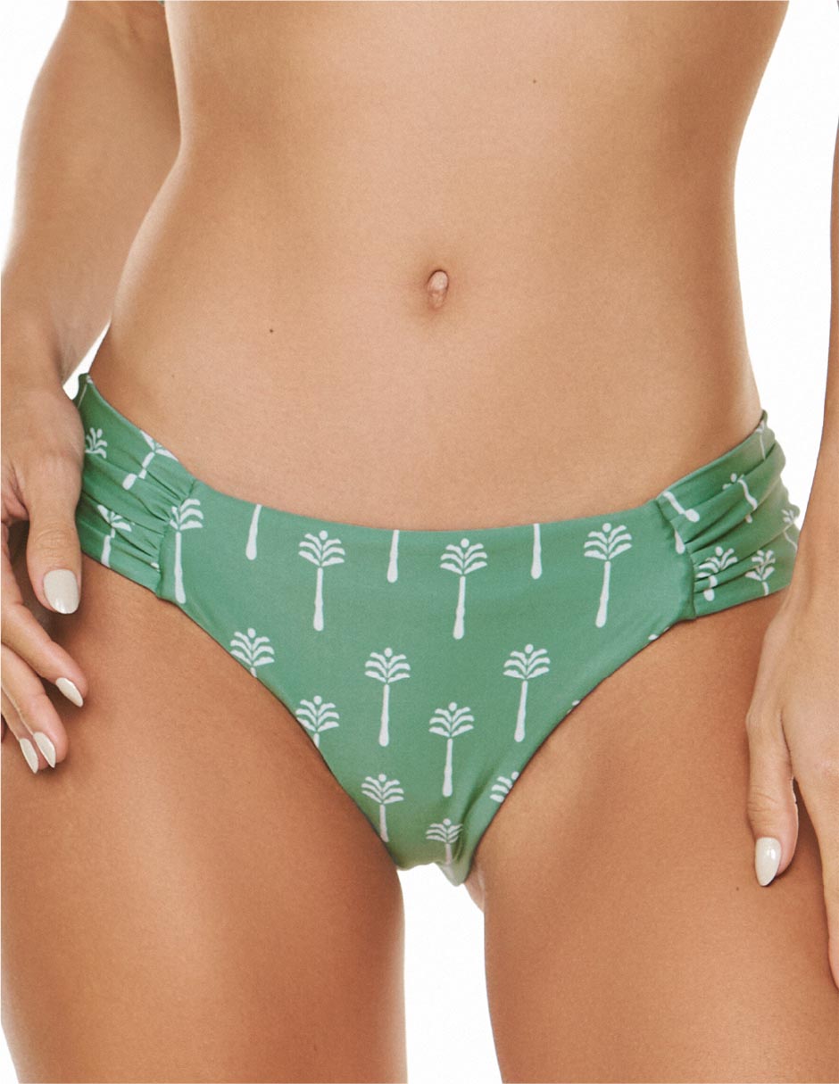 Bikini estampado floral a la cintura para mujer 3