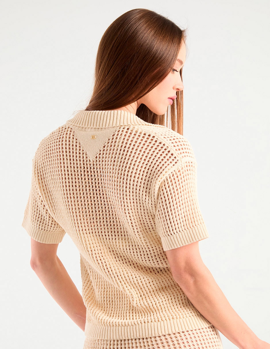 Salida de playa camisa para mujer 5