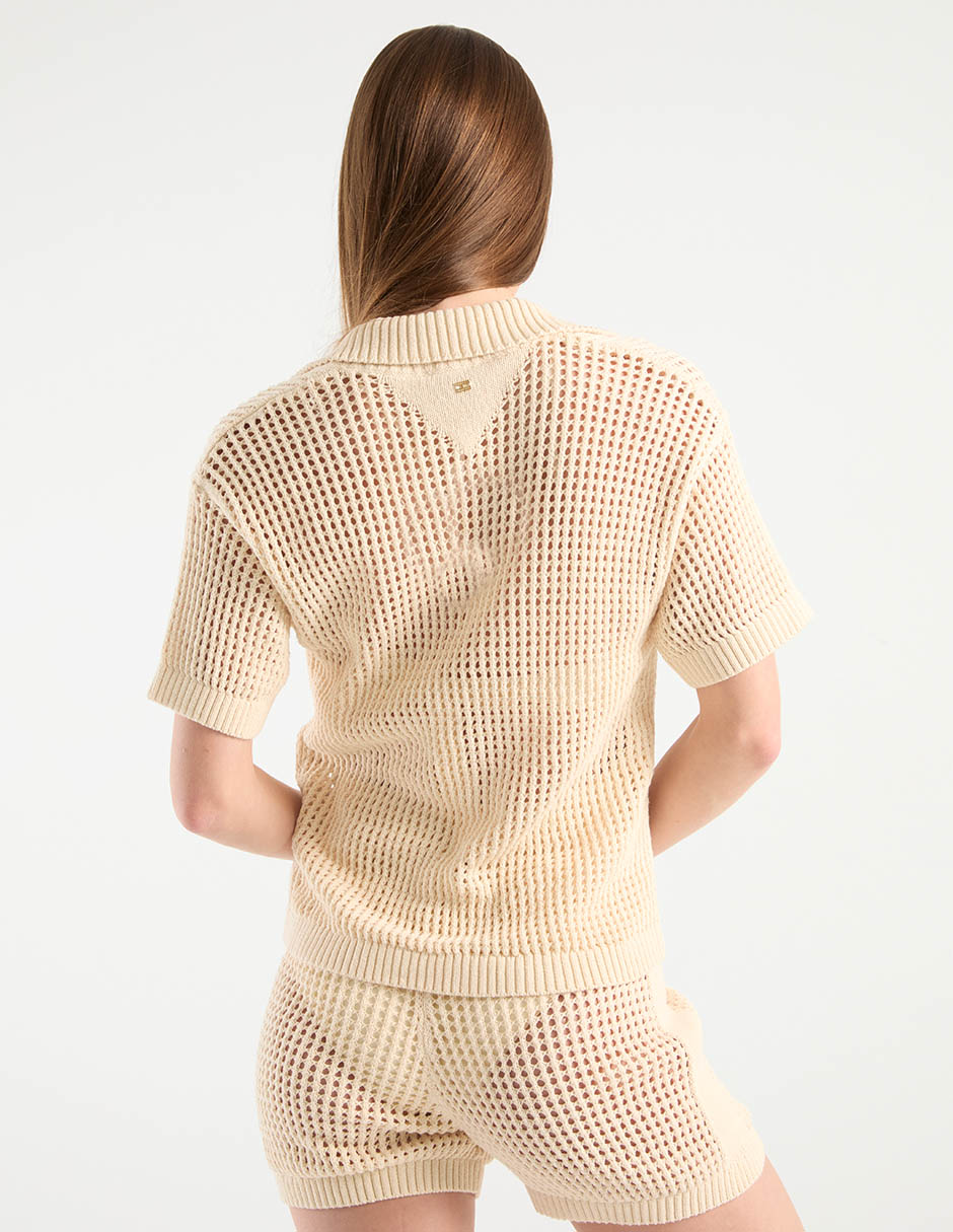 Salida de playa camisa para mujer 6