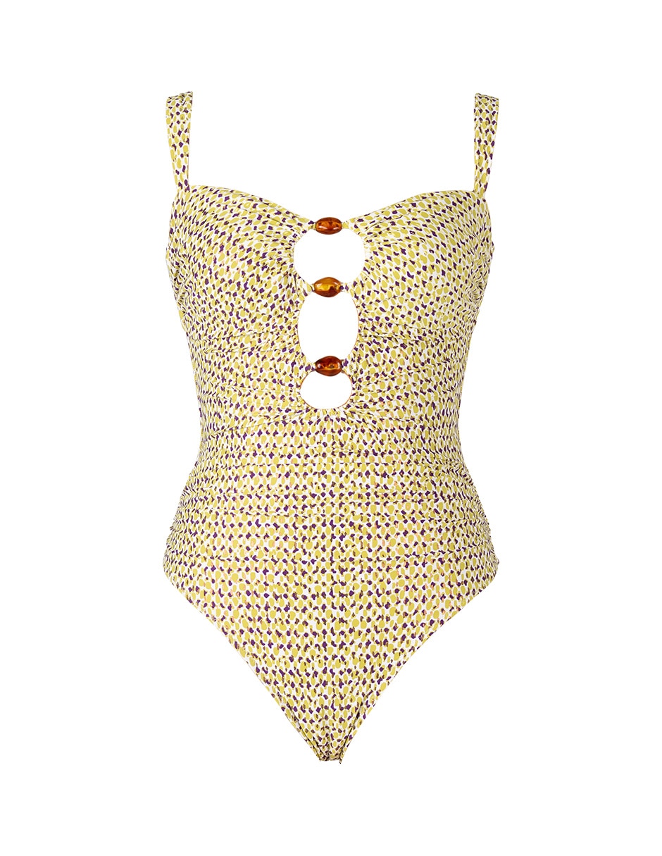 Traje de baño completo estampado para mujer 5