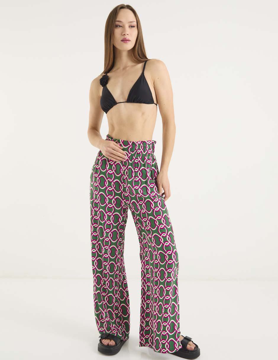 Salida de playa pantalón para mujer 3