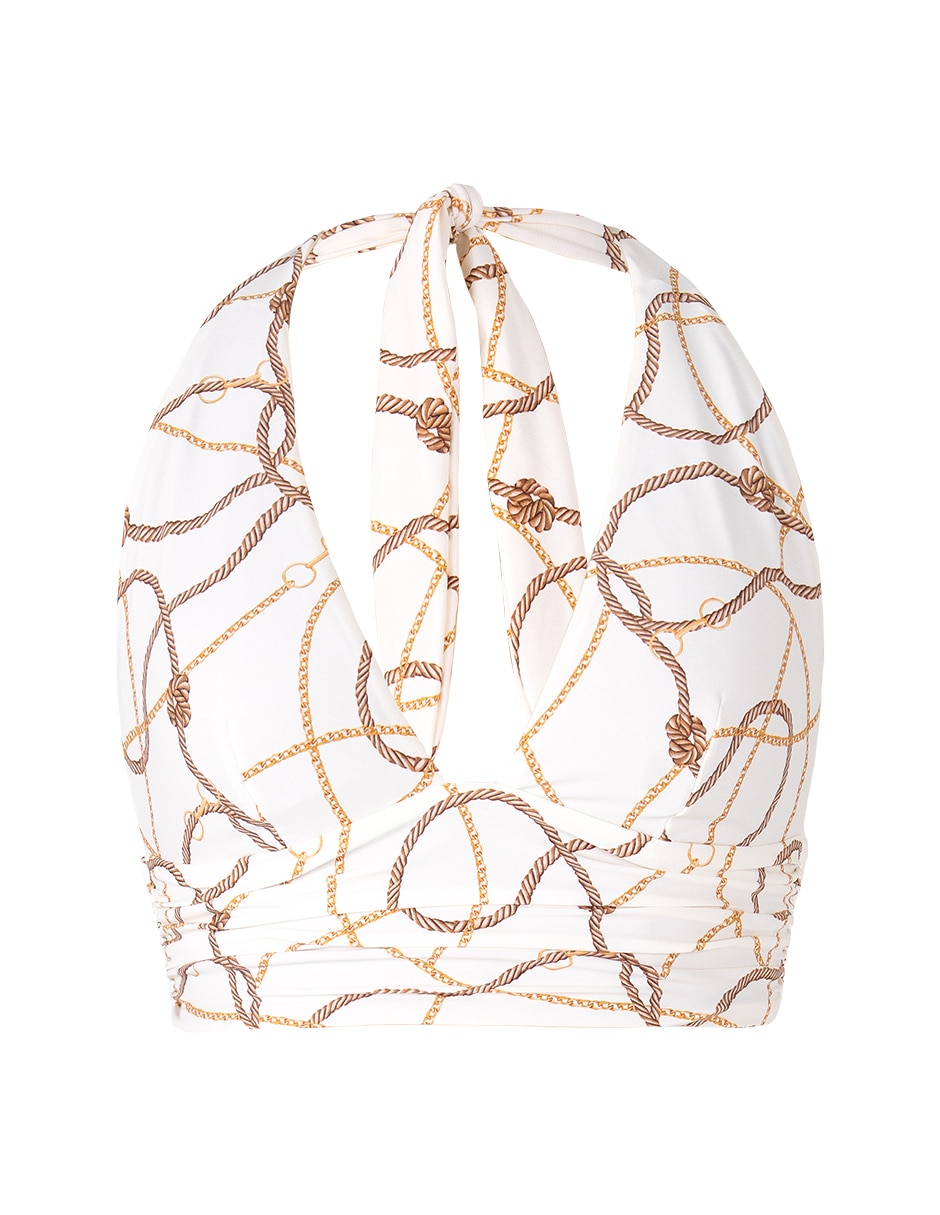 Top bikini con copas removibles para mujer 5