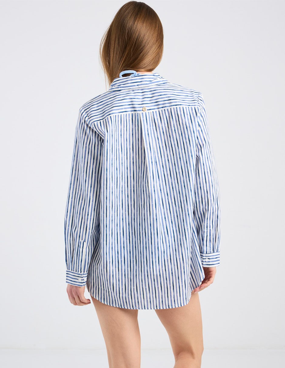 Salida de playa camisa para mujer 6