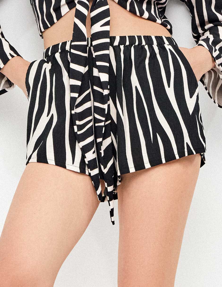 Salida de playa short para mujer 4