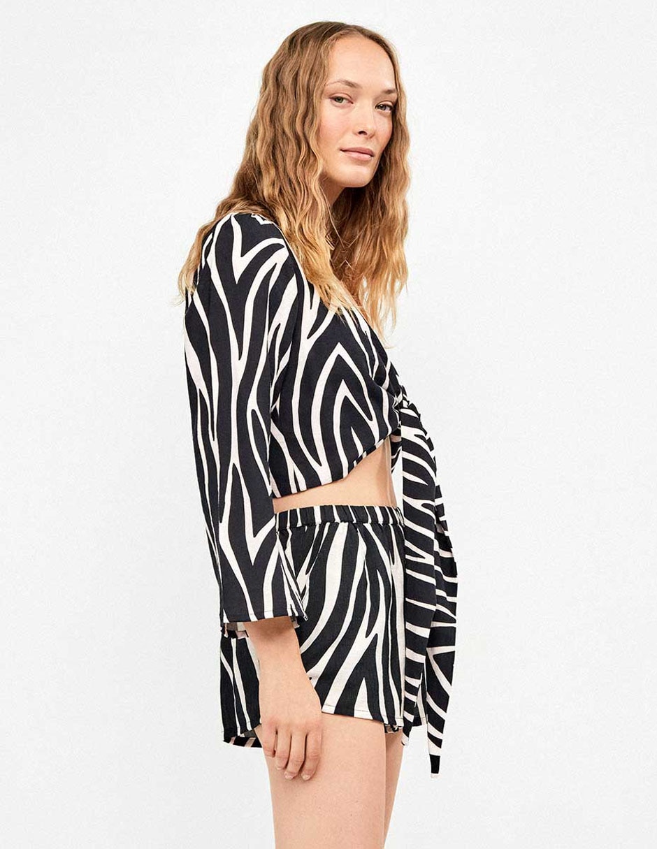 Salida de playa short para mujer 9