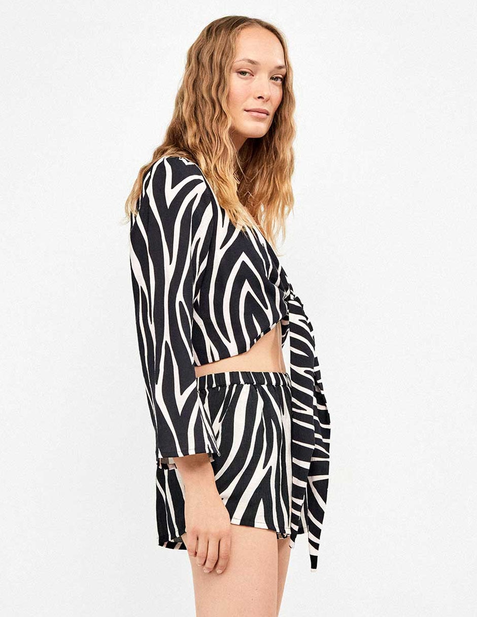 Salida de playa blusa para mujer 3