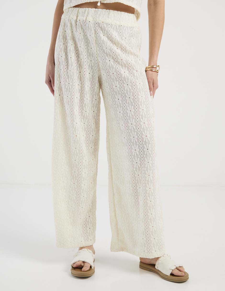 Pantalón relaxed amplio para mujer