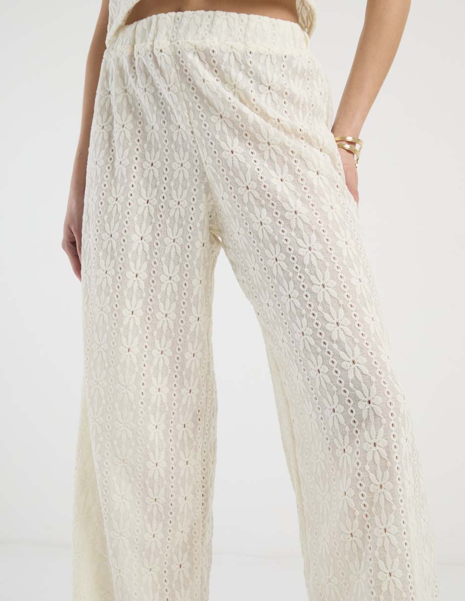Pantalón relaxed amplio para mujer 4