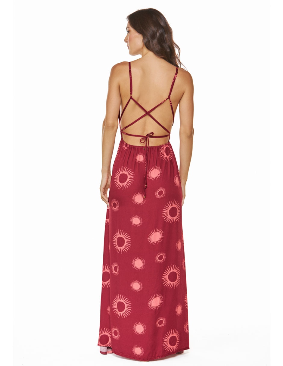 Vestido maxi playa para mujer 2