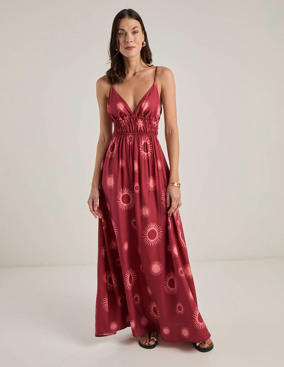 Vestido maxi playa para mujer