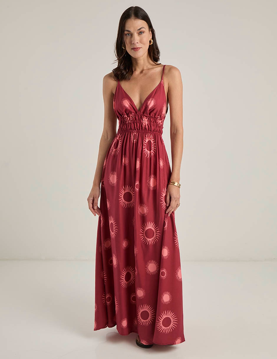 Vestido maxi playa para mujer