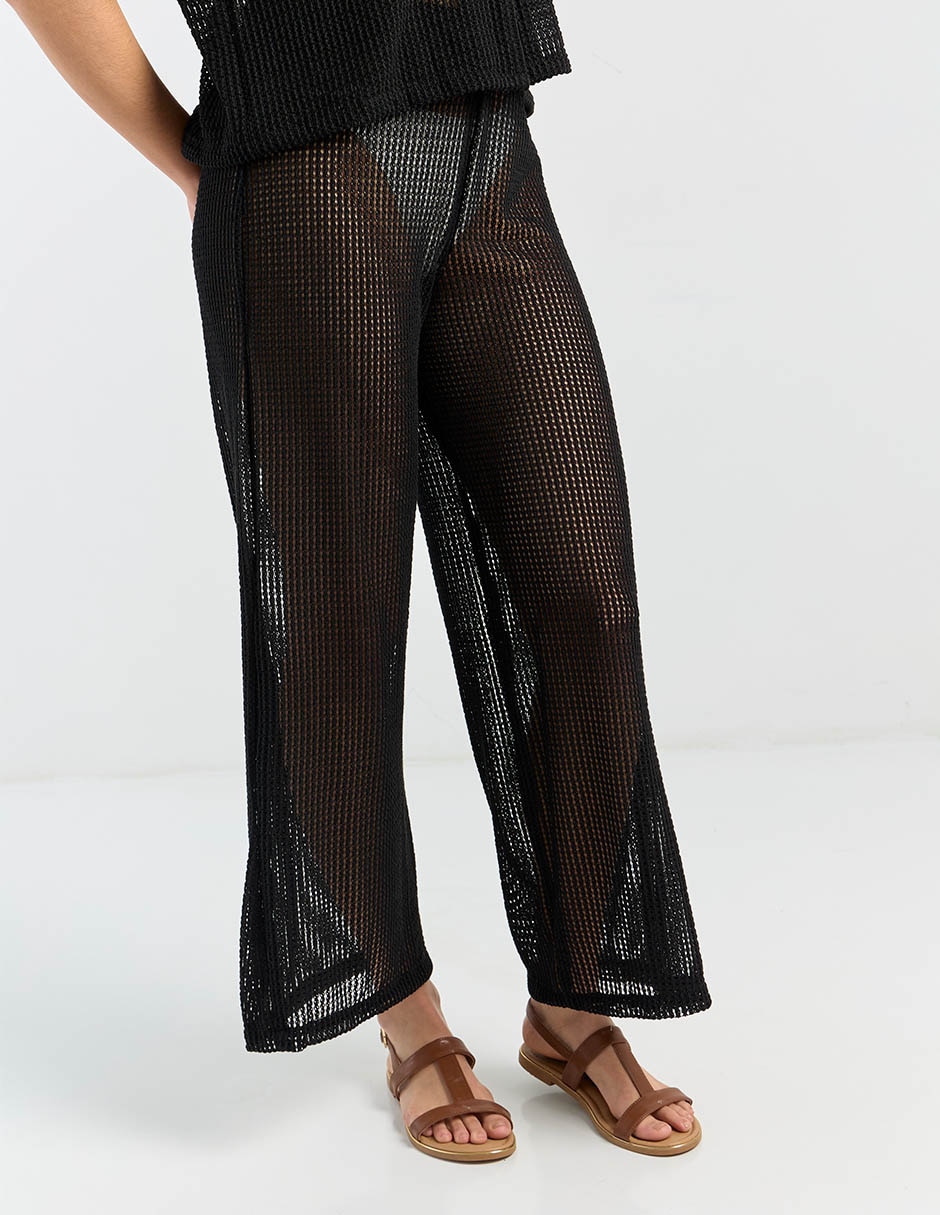 Pantalón relaxed amplio para mujer