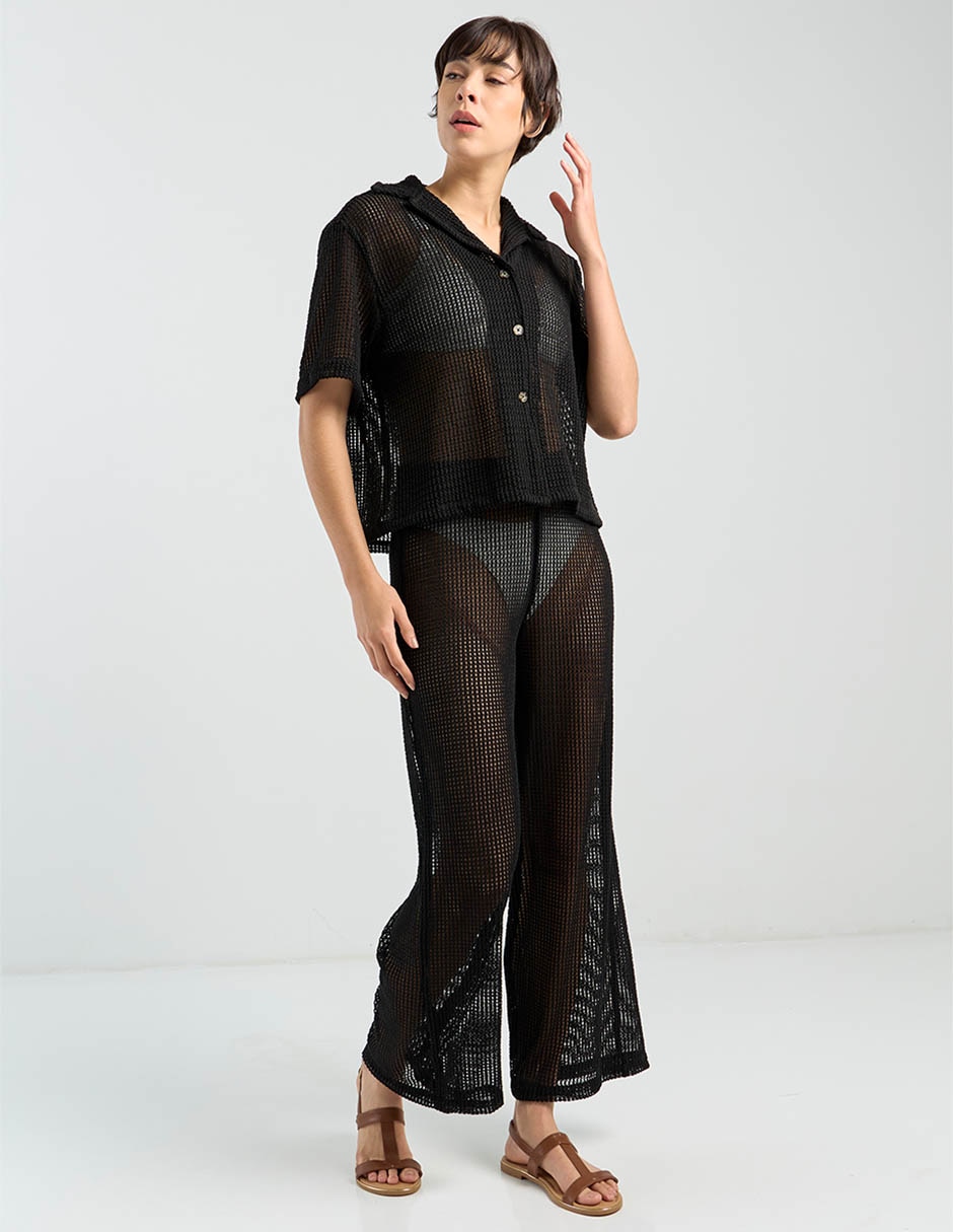 Pantalón relaxed amplio para mujer 3