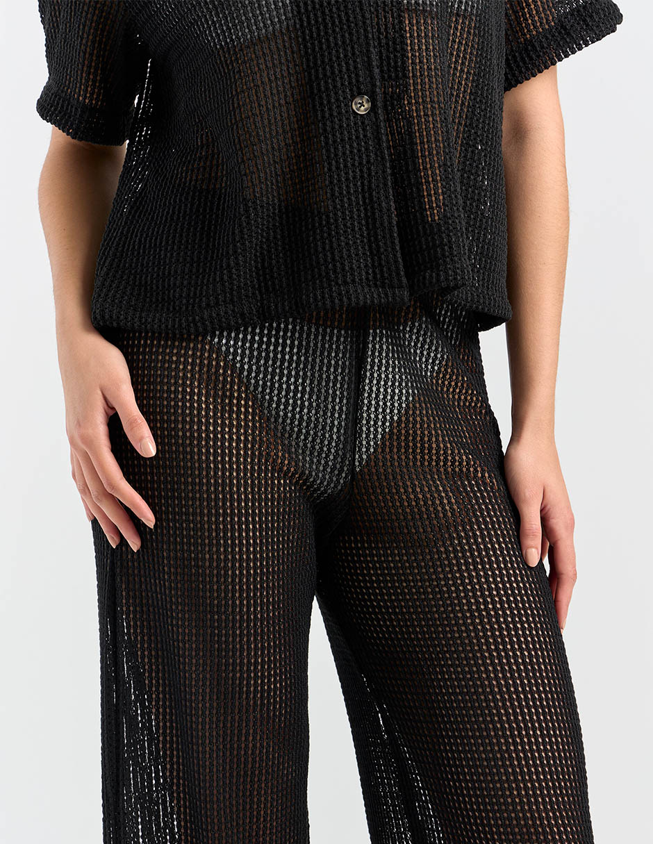 Pantalón relaxed amplio para mujer 4