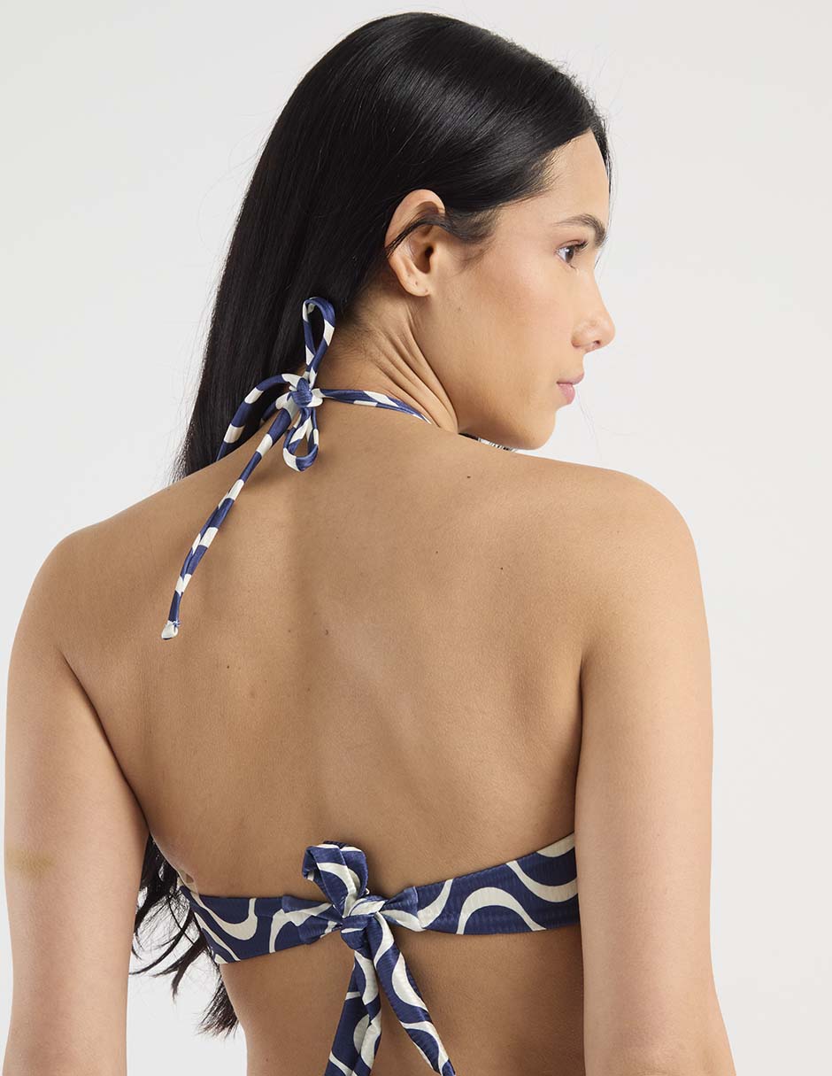Strapless con copas para miujer 5