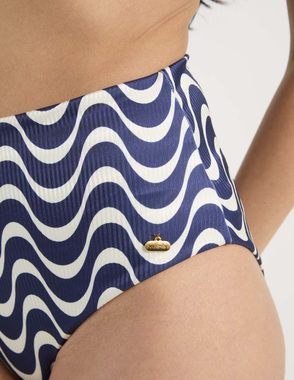 Bikini a la cintura alta para mujer 4
