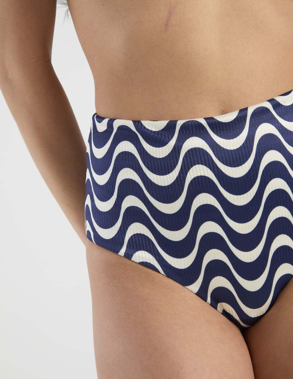 Bikini a la cintura alta para mujer 5