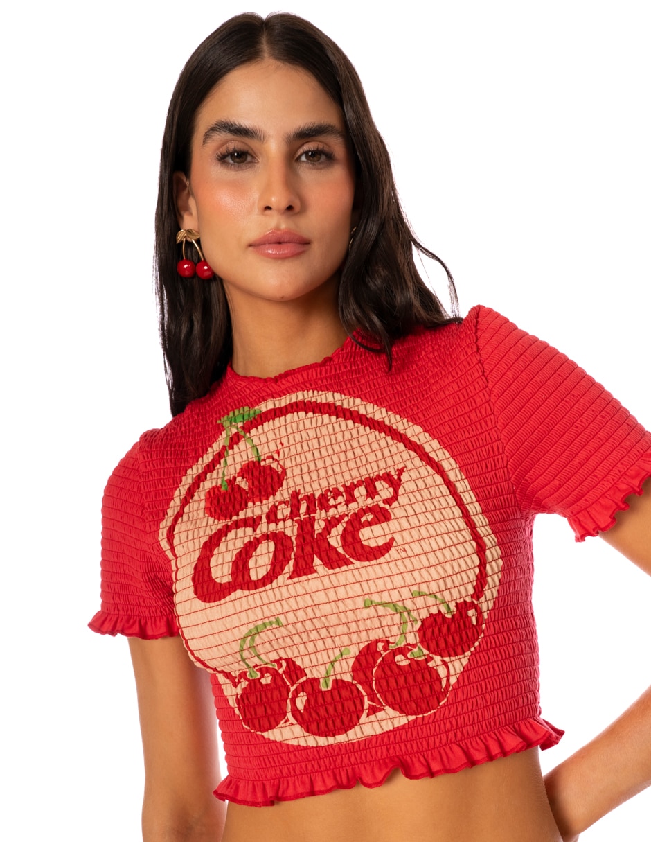 Salida de playa blusa con bordado para mujer 3
