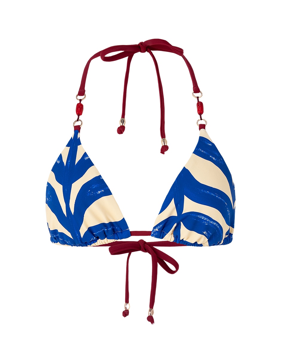 Top bikini con copas removibles para mujer 5