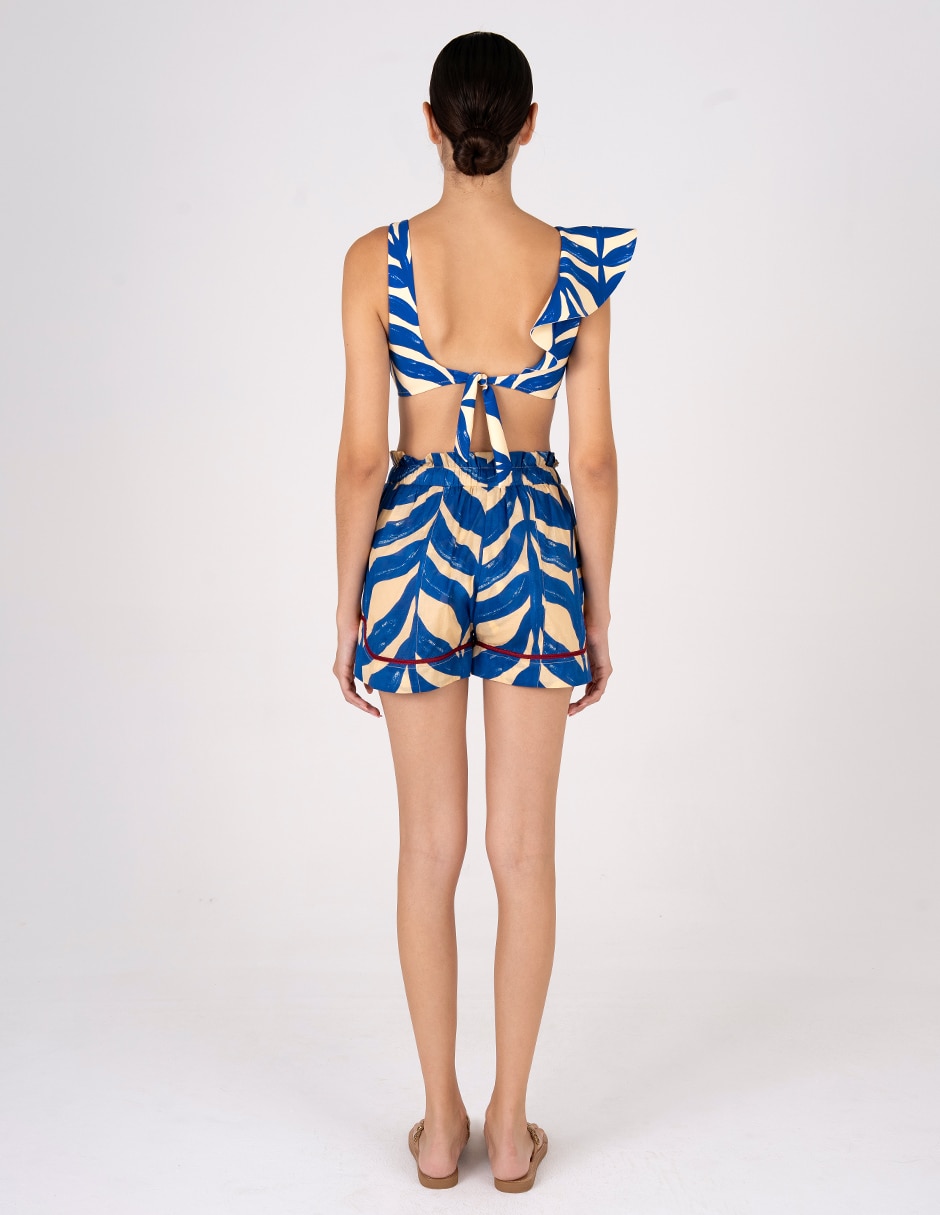 Salida de playa short para mujer 2