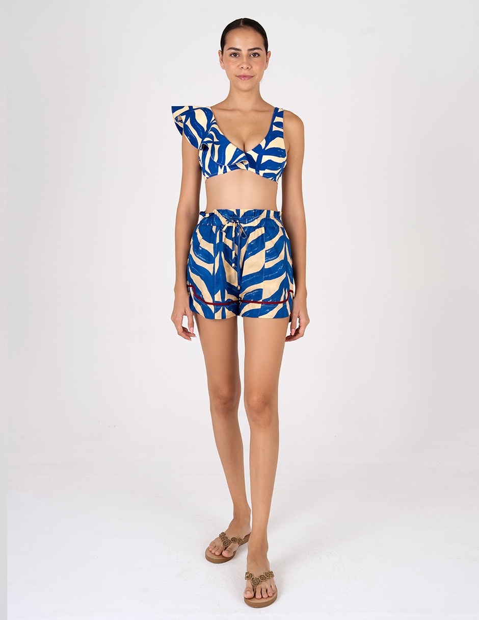 Salida de playa short para mujer 3