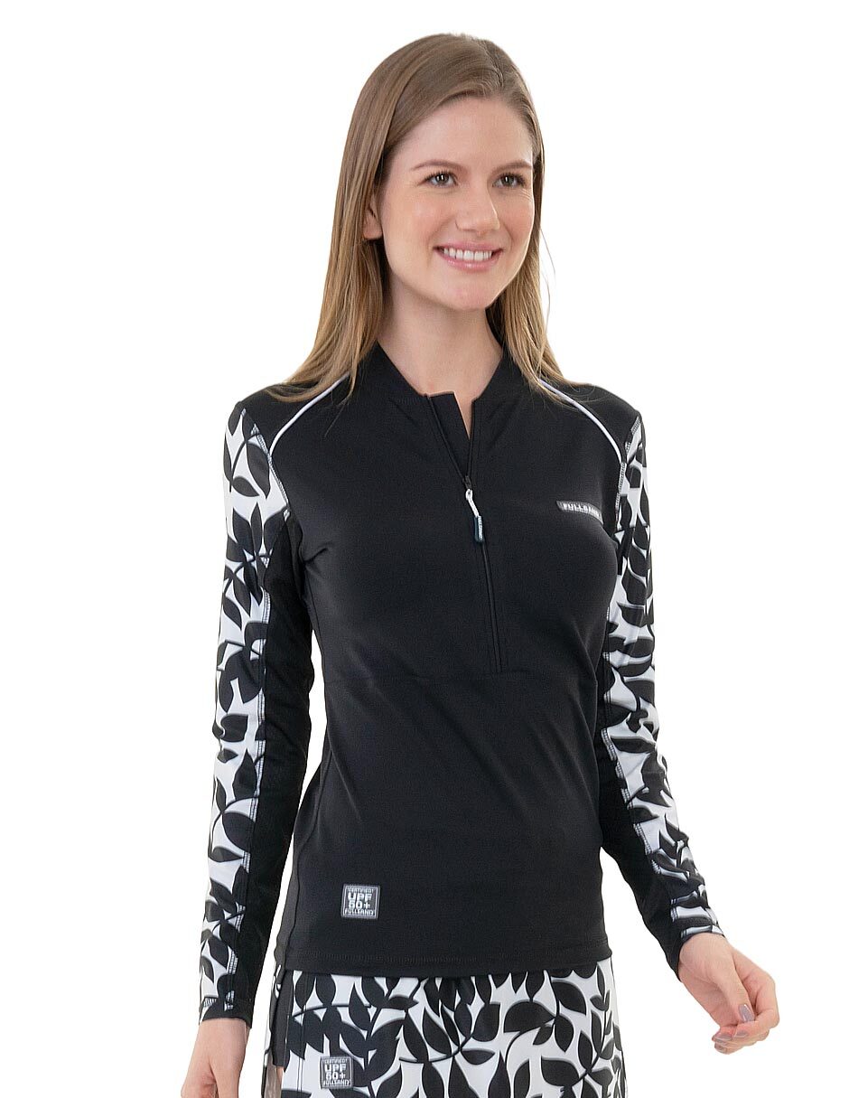Wetshirt estampado floral para mujer Wetshirt estampado floral para mujer