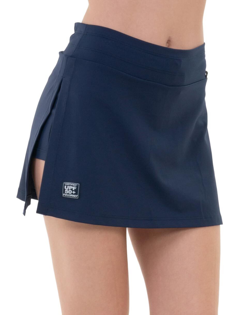 Falda short bikini a la cintura para mujer