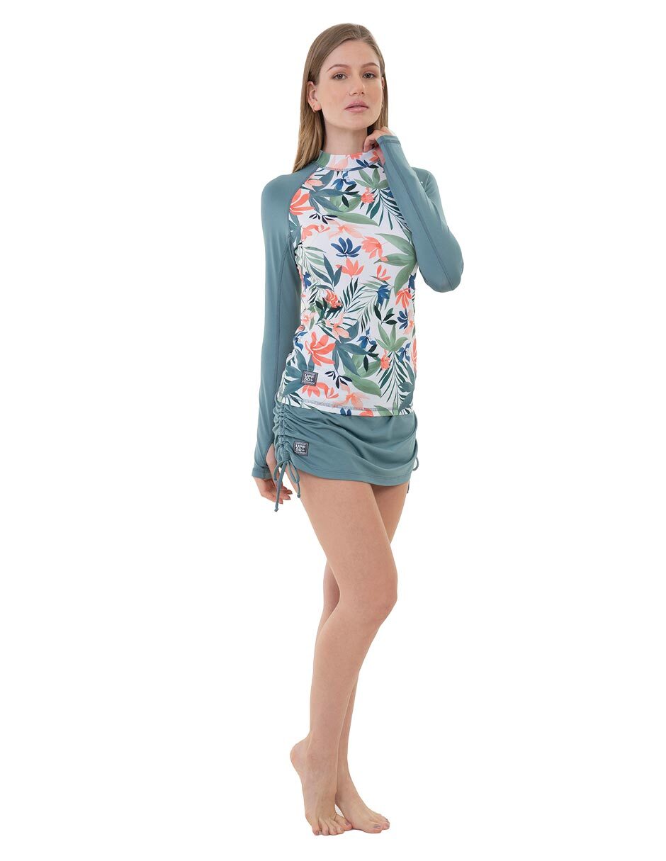 Falda short a la cintura para mujer 6