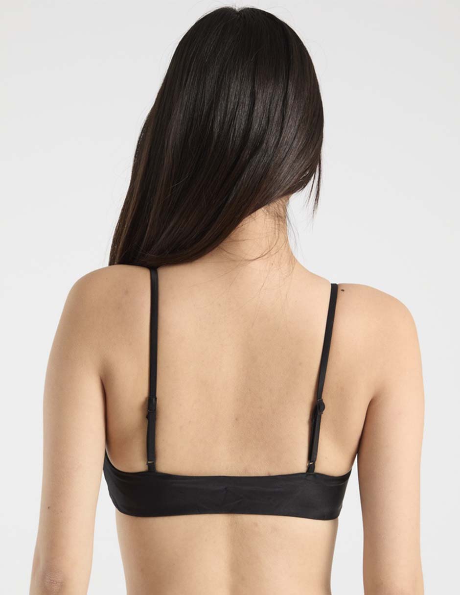 Top bikini con copa removible para mujer 2