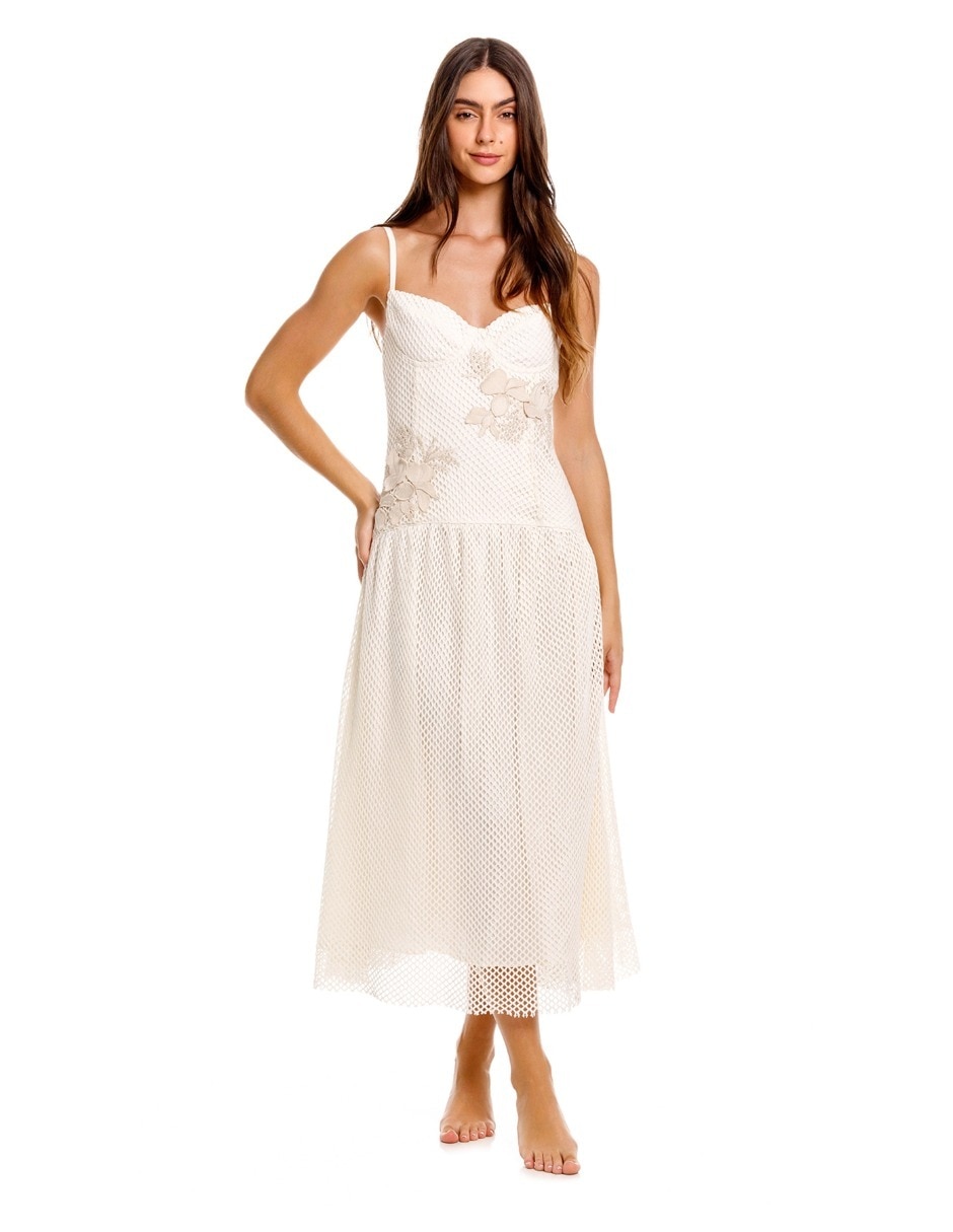 Vestido largo casual para mujer