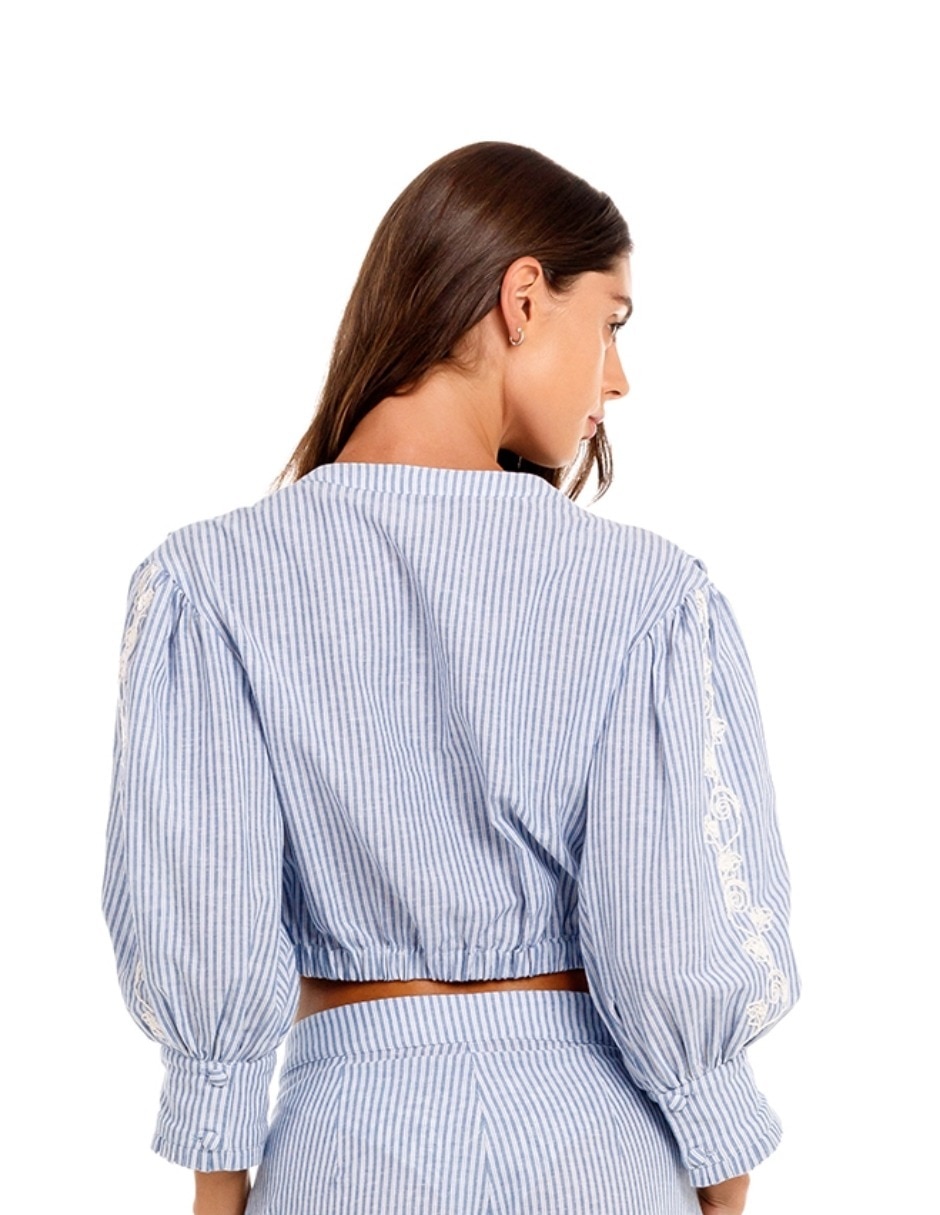 Blusa manga 3/4 para mujer 3