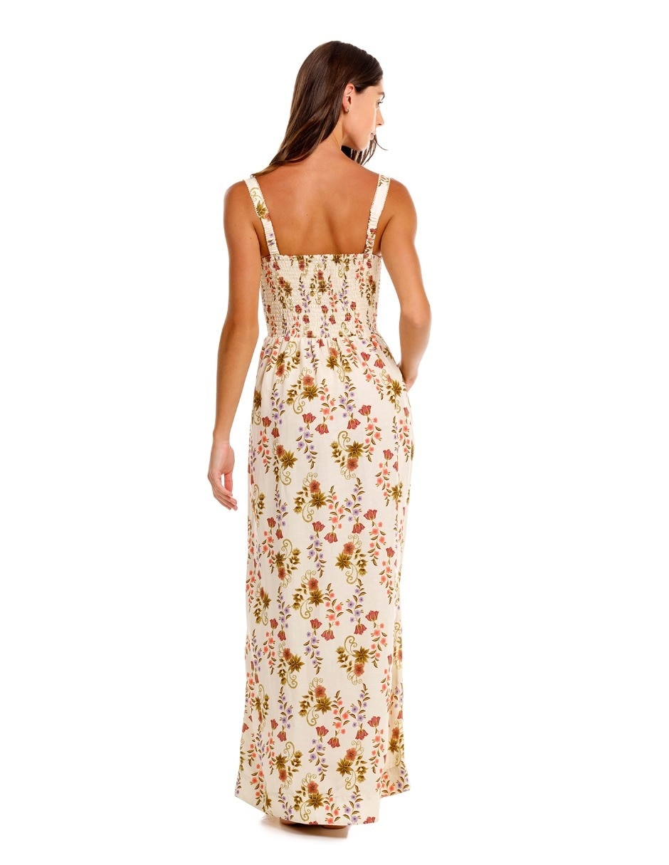 Vestido largo casual resort para mujer 3