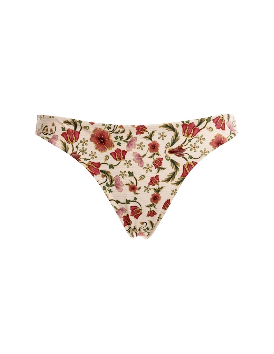 Bikini estampado floral a la cadera para mujer 6