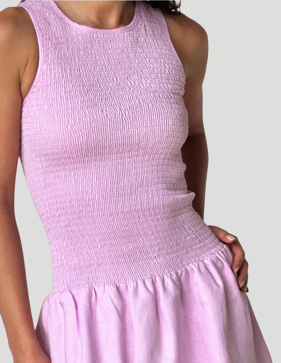 Vestido corto casual aos vestido pia "para mujer"