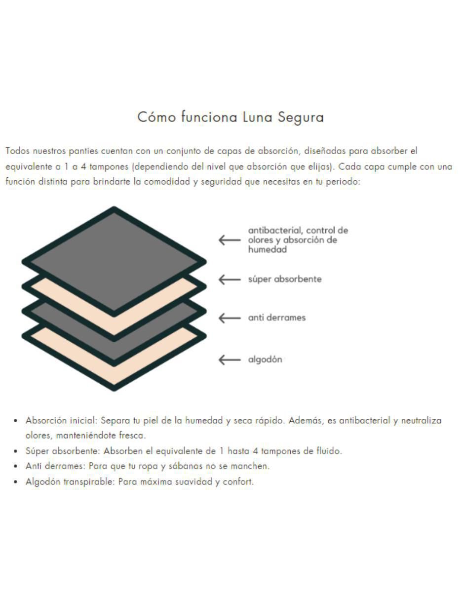 Traje de baño menstrual flujo moderado 8