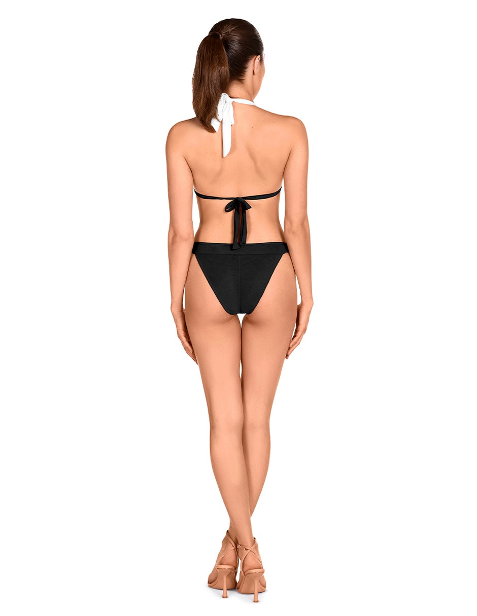Top bikini con copas push up para mujer 5