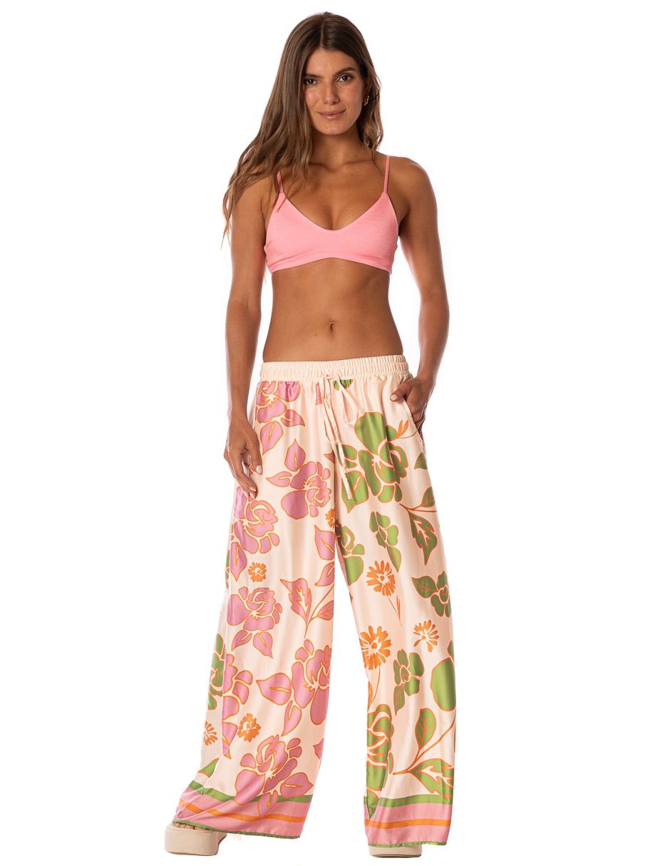 Salida de playa pantalón para mujer