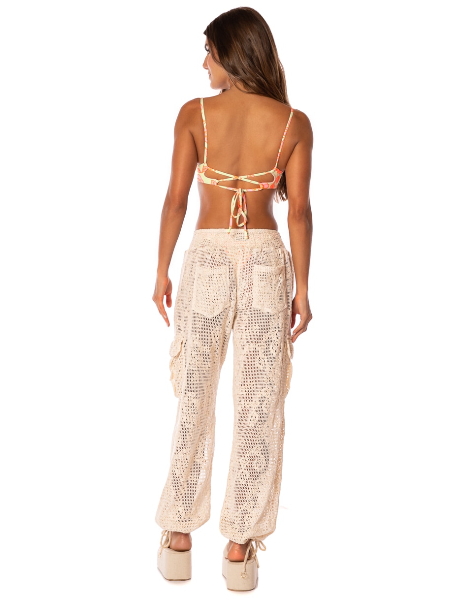 Salida de playa pantalón para mujer 3