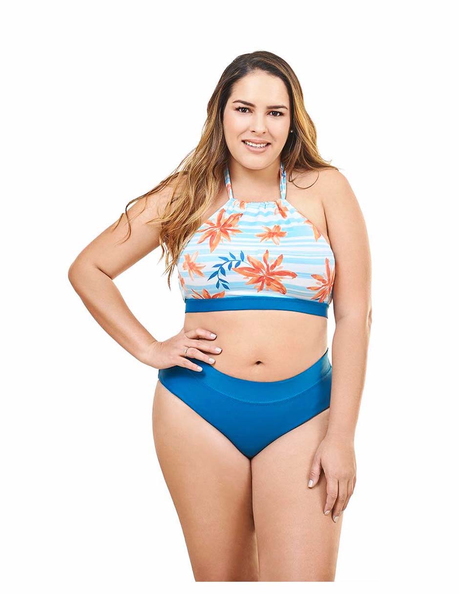 Conjunto bikini estampado floral para mujer Conjunto bikini estampado floral para mujer