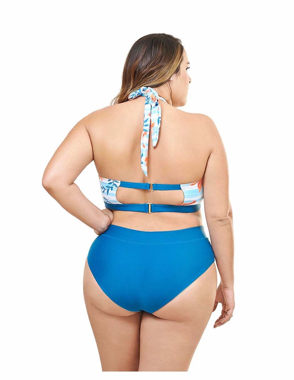 Conjunto bikini estampado floral para mujer 2