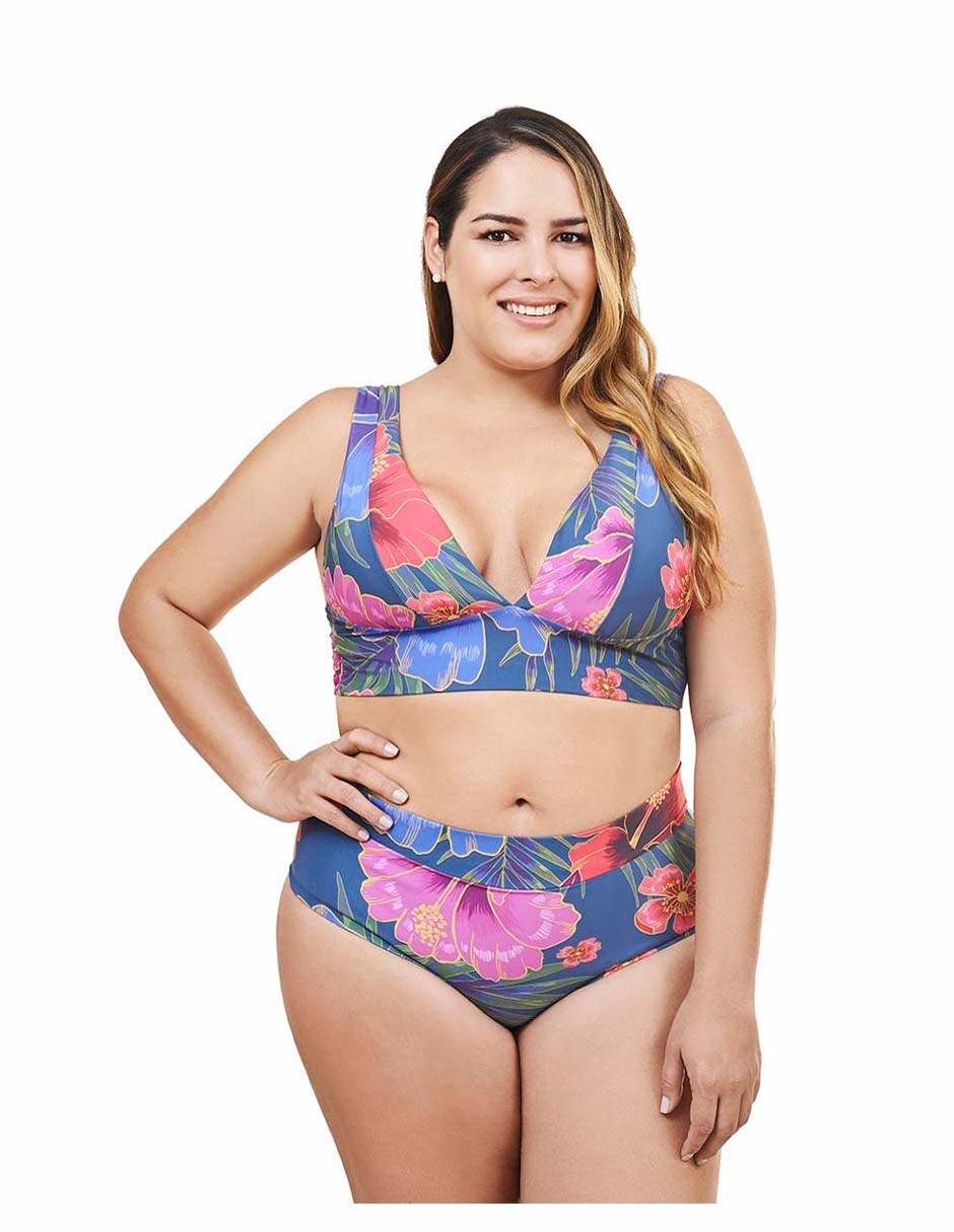 Conjunto bikini estampado floral para mujer Conjunto bikini estampado floral para mujer