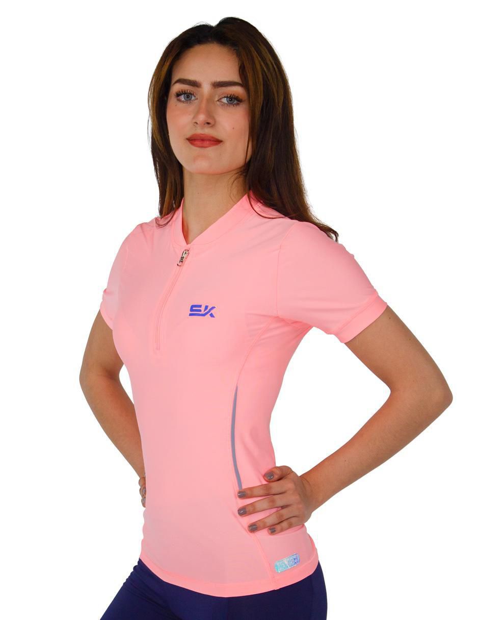 Wetshirt estampado logo para mujer 2